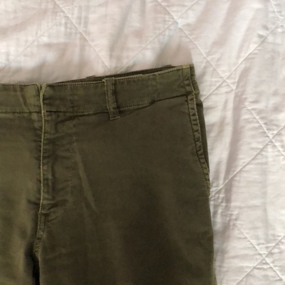 Nili Lotan navy green jean joggers - Picture 4 of 8